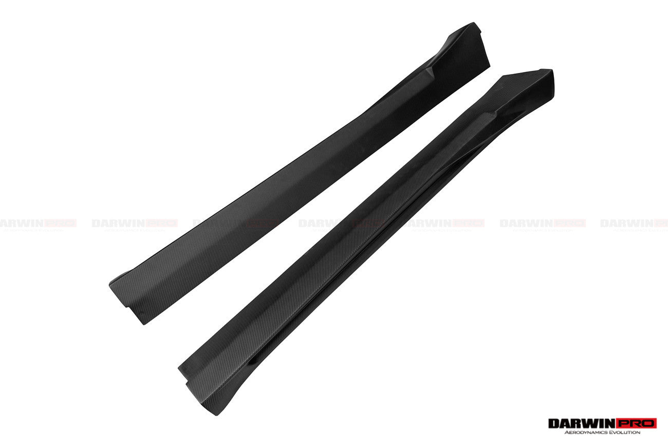 2017 - 2019 Porsche 911 991.2 GT3 Only BKSS Style Carbon Fiber Side Skirts